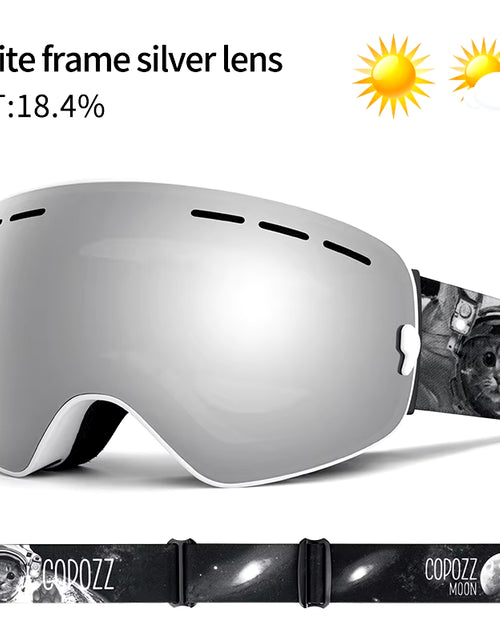 Load image into Gallery viewer, Brand Ski Goggles Double Layers UV400 Anti-Fog Big Ski Glasses Skiing Mask Snowboard Men Women Snow Goggles GOG-201 Pro
