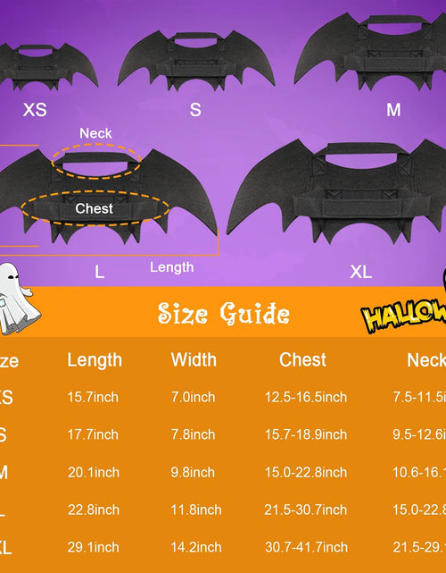 Load image into Gallery viewer, Dog Bat Costume - Halloween Pet Costume Bat Wings Cosplay Dog Costume Cat Costume for Party
