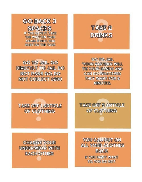 Load image into Gallery viewer, 1 Set Adult Couple Game Night Intimacy Deck Cards for Couples Board Game Date Night Ideas Conversation Cards for Newlywed Wife
