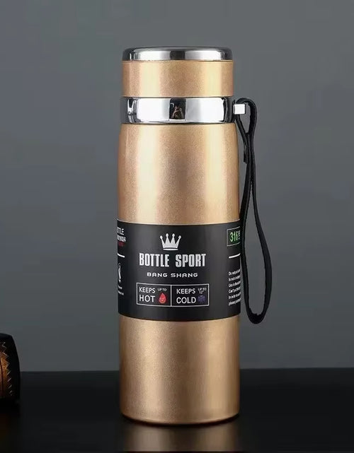 Load image into Gallery viewer, 1L Thermal Thermos Water Bottle Cold and Hot Coffee Thermal Thermos Vacuum Flasks Bottle Stainless Steel Thermos Bottle Gifts
