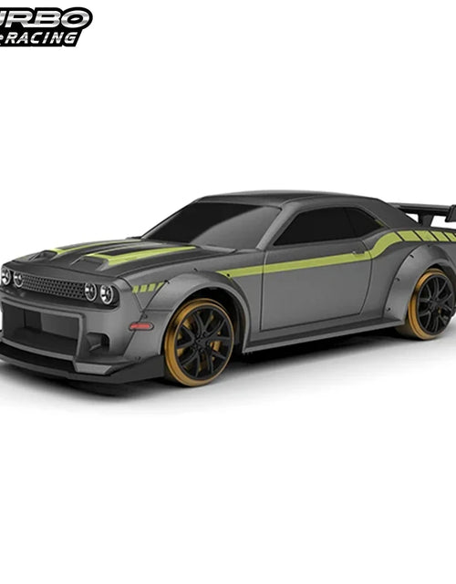 Load image into Gallery viewer, Turbo Racing C65 1:76 Full Proportional Drift RC Car with Gyro P21 2.4Ghz 4Ch Control RC Desktop RTR Car for Kids and Adults
