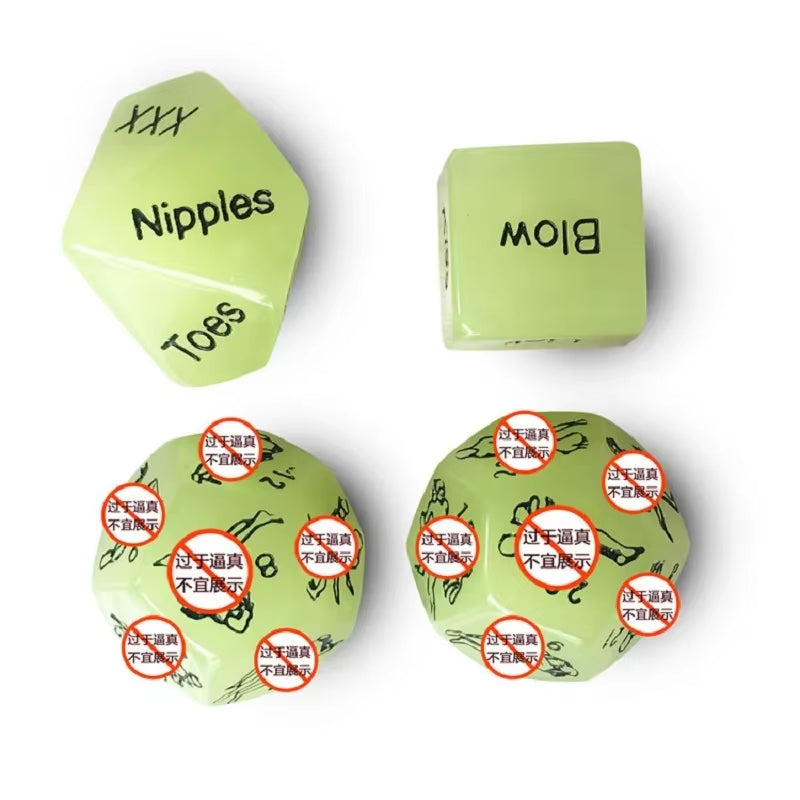 4 Pcs Sex Dice Adult Game Couples Sex Dice Dados Sexuales Cubes for Adults Sex Cubes Dobbelstenen Cubes for Sexy Games Dice Set