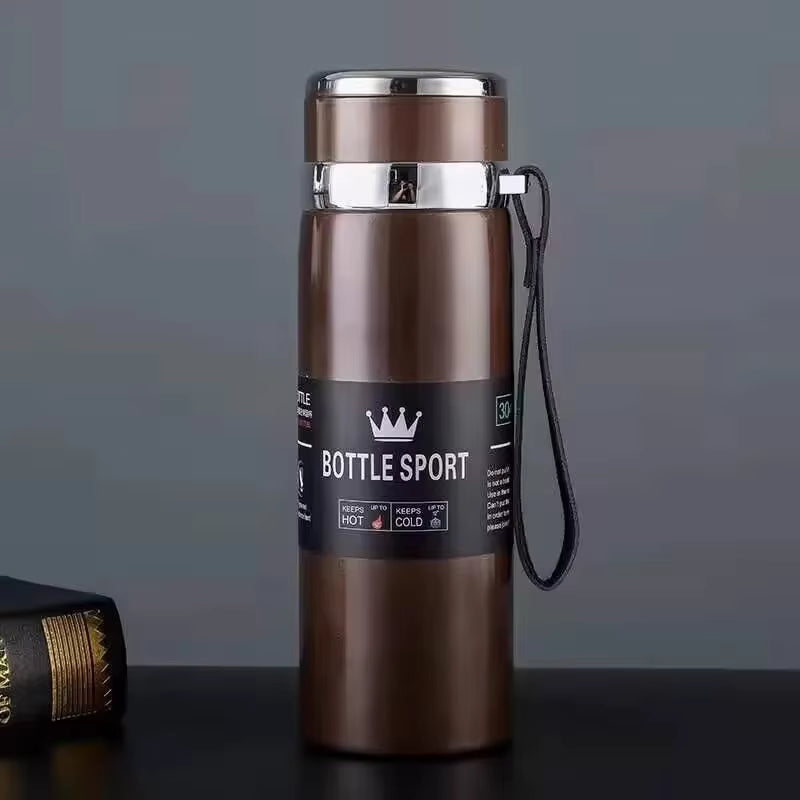 1L Thermal Thermos Water Bottle Cold and Hot Coffee Thermal Thermos Vacuum Flasks Bottle Stainless Steel Thermos Bottle Gifts