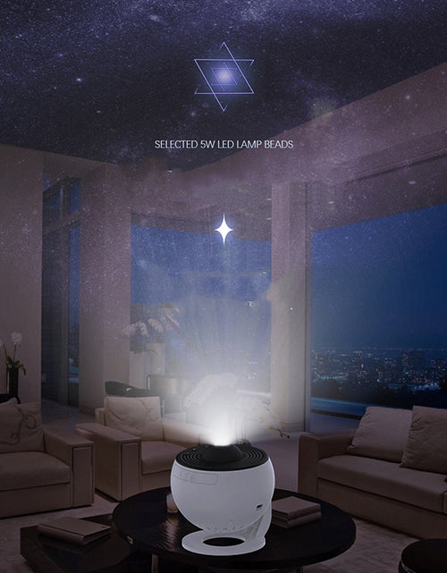 Load image into Gallery viewer, Night Light Galaxy Projector Starry Sky Projector 360 Rotate Planetarium Lamp for Kids Bedroom Valentines Day Gift Wedding Deco
