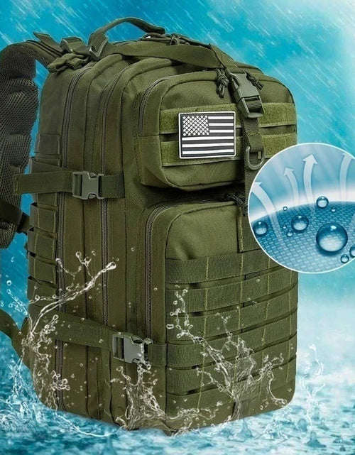 Load image into Gallery viewer, 50L 1000D Nylon Waterproof Trekking Fishing Hunting Bag Backpack Outdoor Military Rucksacks Tactical Sports Camping Hiking
