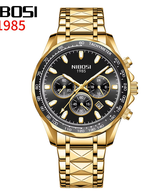 Load image into Gallery viewer, 2024 New Luxury Mens Watches Top Brand  Sport Wristwatches Men Waterproof Stainless Steel Big Dial Quartz Watches for Men
