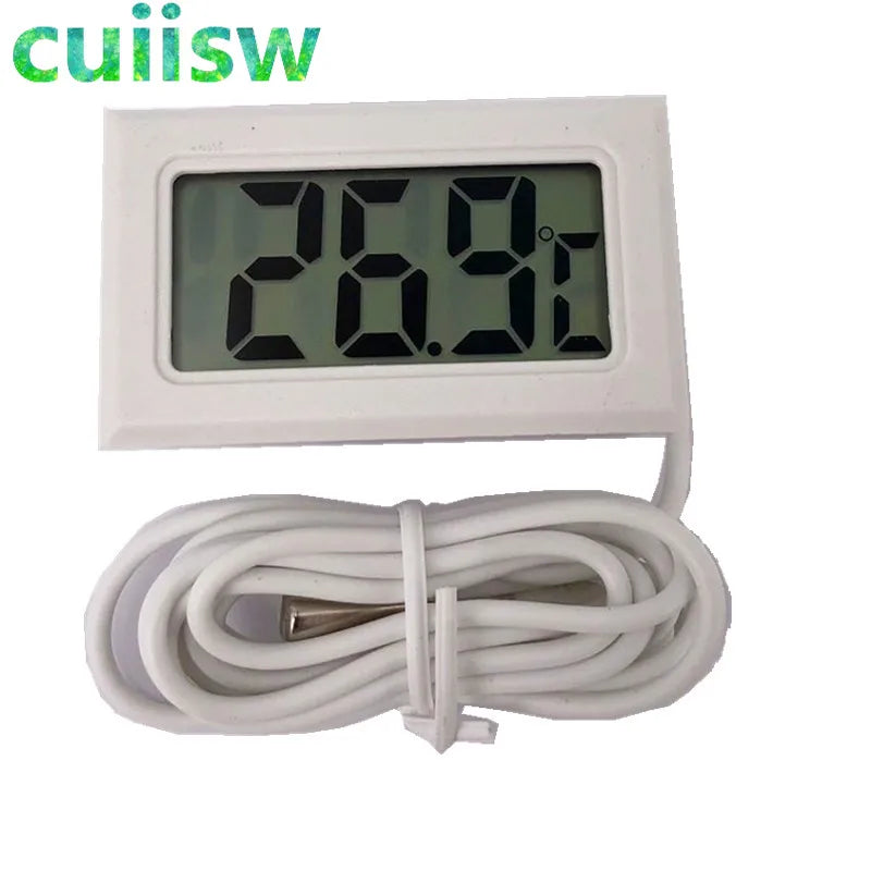 1Pcs LCD Digital Thermometer for Freezer Temperature -50~110 Degree Refrigerator Fridge Thermometer