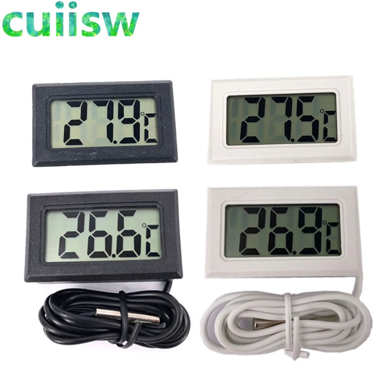 1Pcs LCD Digital Thermometer for Freezer Temperature -50~110 Degree Refrigerator Fridge Thermometer