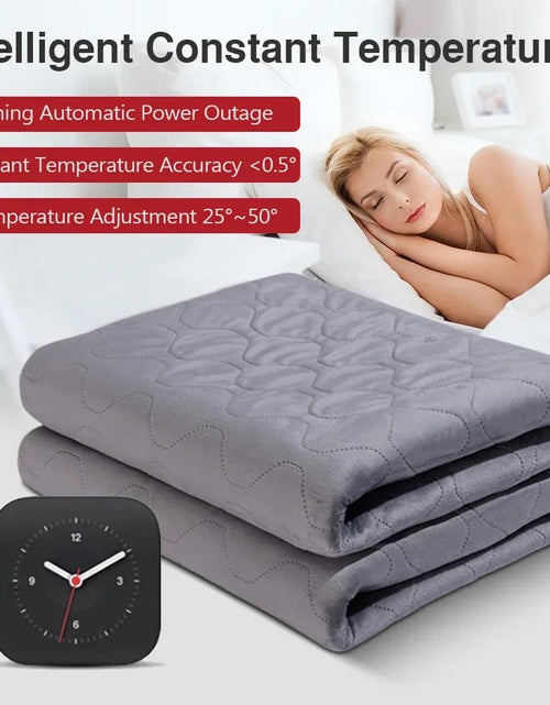 Load image into Gallery viewer, 12V Car Electric Heating Blanket for Camping Trucks Off-Road Vehicles Heating Pad 120Cmx150Cm 70X180Cm Seats Heater
