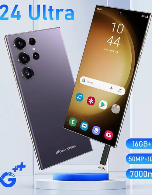 Load image into Gallery viewer, S24 MAX High-End Smartphone Global 4G Edition,7000Mah Ultra Long Battery Life,50Mp Auto Focus 50+108Mp,7.3-Inch HD Screen Android Phone,Built-In Stylus
