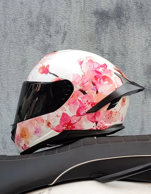 Load image into Gallery viewer, Full Face Motorcycle Helmet Double Shield Racing Motorcycle Helmet Funda Casco Moto
