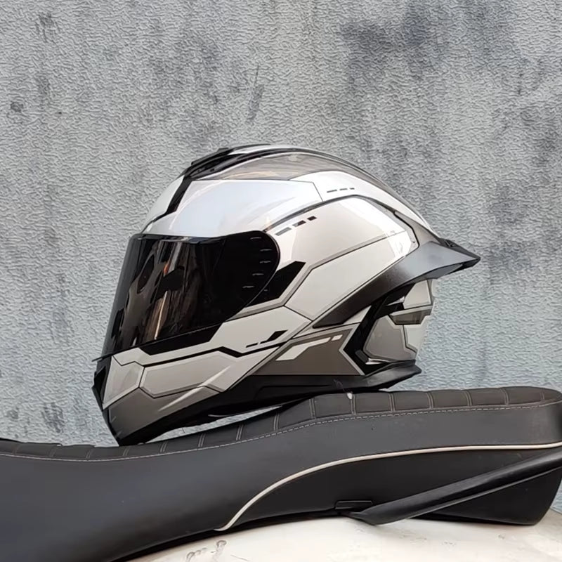 Full Face Motorcycle Helmet Double Shield Racing Motorcycle Helmet Funda Casco Moto