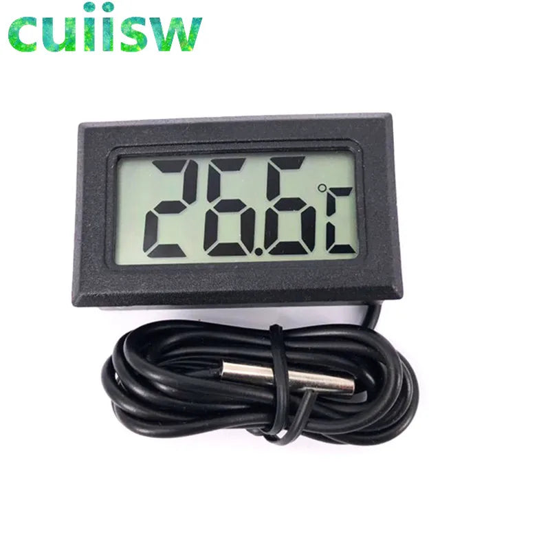 1Pcs LCD Digital Thermometer for Freezer Temperature -50~110 Degree Refrigerator Fridge Thermometer