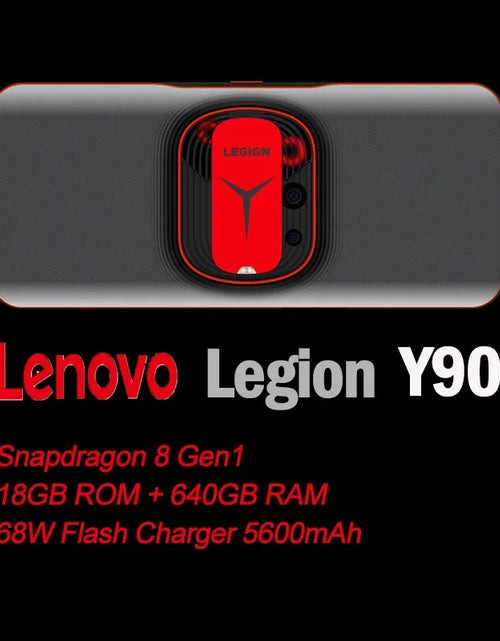 Load image into Gallery viewer, Original  Legion Y90 5G Smartphone Snapdragon 8 Gen1 68W Flash Charger 5600Mah Gaming Phone 6.92&quot; 144HZ WIFI 6 Android 12
