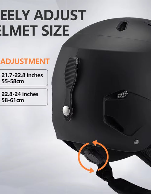 Load image into Gallery viewer, -Ski Helmet for Men and Women, Ultra-Light, Warm, Safety Protection, High Quality, Outdoor, Snowboarding
